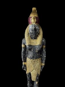 Granite Egyptian God Horus Statue - Image 4