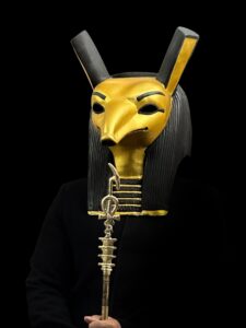 God SETH wearable Mask, God Seth Mask. Egyptian SETH wearable customs , customized Masks are available. - Image 4