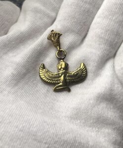 Goddess Isis Pendant, Egyptian Isis Charming pendant, For Inner Strength and Wisdom, Ideal Gift for Spiritual Seekers - Image 4