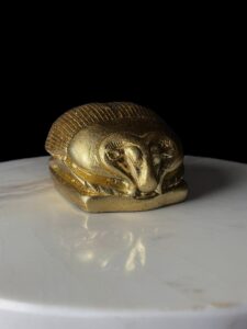 Rare Antique Scarab Statue: Ram of Amun-Re Transformed Form - Image 4
