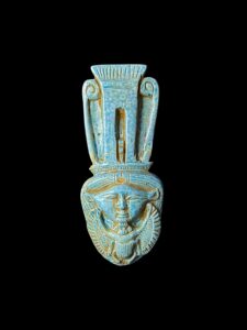Goddess Hathor with Scarab beetle symbol for protection and Luck - Image 4
