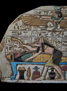 God Anubis mummified King Tutankhamun in the presence of Goddess Isis. - Image 4