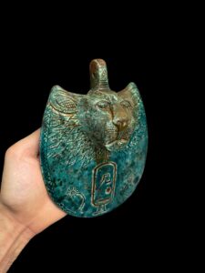 Lioness Goddess Tefnut wall hanging decor - Image 4