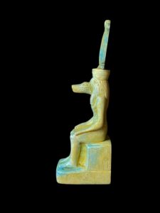 Egyptian God Sobek Statue: Crocodile God of the Nile - Image 4