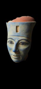 Egyptian Mask Statue: Ancient Egypt Replica Artifact - Image 4