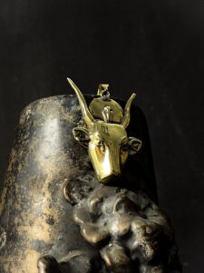 Goddess Hathor Amulet - Authentic Egyptian Craftsmanship - Spiritual Protection & Empowerment - Hathor pendant necklace. - Image 4