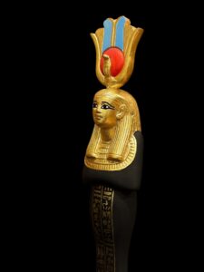 Goddess Hathor Statuette: Vintage Egyptian Statue - Image 4