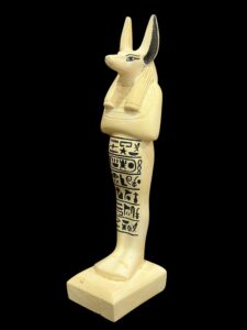 Egyptian God Anubis Statue - Handmade Ancient Egypt Decor - Image 4