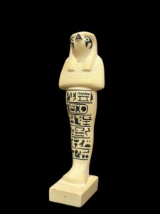 Egyptian God Horus Statue: Falcon God of Sky Art - Image 4