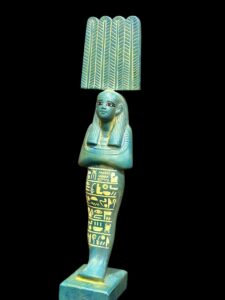 Egyptian Ushabti Statue: Vintage Shabti Replica Artifact - Image 4