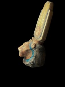 Goddess Sekhmet statue made in Egypt from stone - Image 4