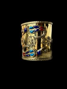 Uraeus Cobra Cuff: Ancient Egyptian Style Arm Cuff - Image 4