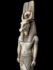 Manifest Handmade Goddess Hathor Statuette , Statue for the Egyptian Goddess Venus - Image 4