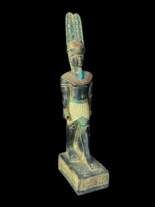 Egyptian God Amun Statue: Museum Replica, Creator God - Image 4