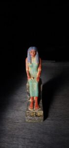 colorful Goddess Isis statue, unique Isis goddess Statue. - Image 4