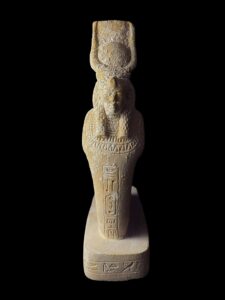 Handcrafted Cobra Goddess Hathor Statue: Egyptian Protection Artifact - Image 4