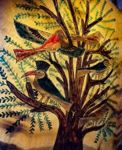 Ancient Egyptian Tree of Life Wall Relief: Living Room Art - Image 4