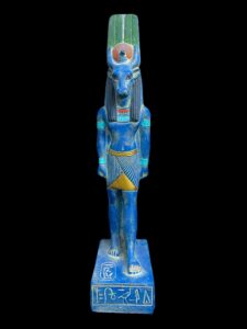 Manifest Handmade Goddess Hathor Statuette , Statue for the Egyptian Goddess Venus - Image 4