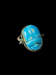 Handmade Egyptian Scarab Ring - Image 4