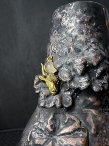 Goddess Hathor Amulet - Authentic Egyptian Craftsmanship - Spiritual Protection & Empowerment - Hathor pendant necklace. - Image 4