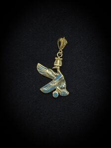 Goddess Nekhbet pendant Necklace, Vulture Nekhbet Charm, Amulet for Nekhbet - Image 4