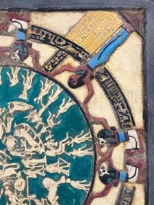 Egyptian Dendera wall symbols, Dendera Zodiac - Replica. ZODIAC OF DENDERA, Ancient Egyptian Temples, Ancient Egyptian Astronomical Symbols. - Image 4