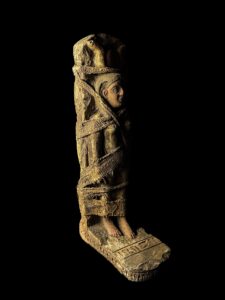 Handmade Goddess Hathor Statuette: Vintage Egyptian Statue - Image 4