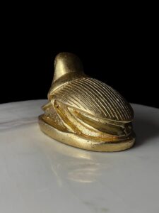 Egyptian Scarab Beetle: Rare Museum Form, Good Luck Charm - Image 4