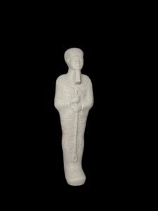Handcrafted God Ptah Statue: Rose & Black Granite Egyptian Replica - Image 4