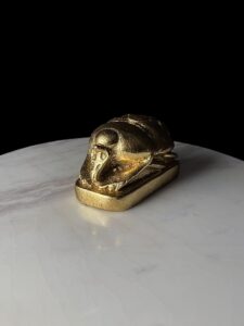 God Apep Scarab Beetle Statue: Egyptian Good Luck Symbol - Image 4