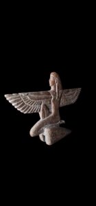 Vintage Goddess Isis statue, unique Isis goddess Statue. - Image 4