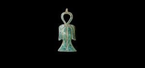 Isis knot necklace, tyet pendant, Hand carved from flame stone,  Tyet or Thet isis - Image 4