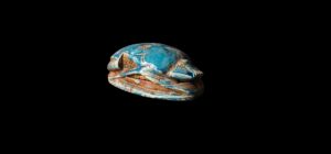 Vintage Quartz Scarab Beetle: Egyptian Good Luck Decor - Image 4