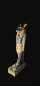 Handcrafted God Seth Statue: Authentic Egyptian Decor - Image 4