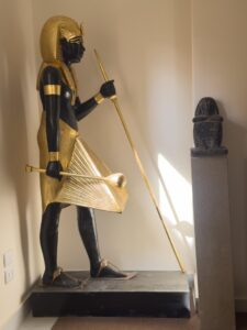 King Tutankhamun Guardian KA Statue: Egyptian Museum Decor - Image 4