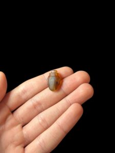 Egyptian Heart Amulet, a heart symbol in Ancient Egypt. Ib amulet. - Image 4