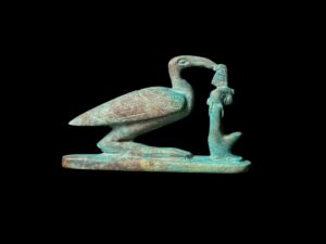 Egyptian God Thoth Statue: Ibis Bird, MAAT Symbol - Image 4