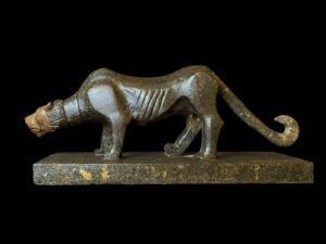 Egyptian Leopard statue made in Egypt from Granite stone - Image 4