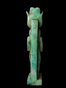 Handmade Goddess Hathor Statuette with God Horus, Statue for the Egyptian Goddess Venus - Image 4