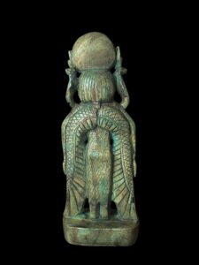 Goddess Sekhmet statue made in Egypt from Flame stone - Image 4