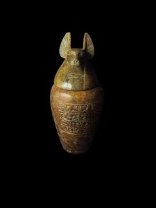 Ancient Egyptian Canopic Jar Figurines: Sons of Horus Replica - Image 4
