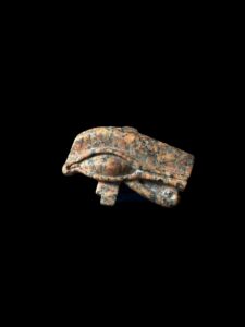 Granite Eye of Horus Pendant: Ancient Egyptian Amulet Necklace - Image 4