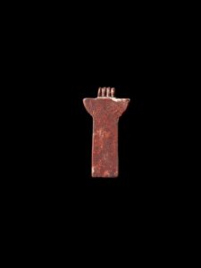 Goddess Nephthys Jasper Amulet: Nebet-Het Crown Symbol - Image 4