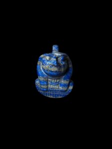 God Horus Amulet made from Lapis Lazuli. - Image 4