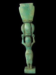 Manifest Handmade Goddess Hathor Statuette , Statue for the Egyptian Goddess Venus - Image 4