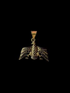 Goddess Nekhbet Vulture Pendant Necklace - Egyptian Amulet - Image 4