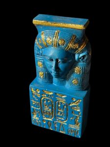 Manifest Handmade Goddess Hathor Statuette , Statue for the Egyptian Goddess Venus - Image 4