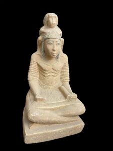 Egyptian Replica Statue: Ancient Home Decor Artifact - Image 4
