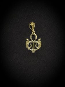 Uraeus Cobra Pendant Necklace: Ankh Key of Life, Pharaonic Amulet - Image 4