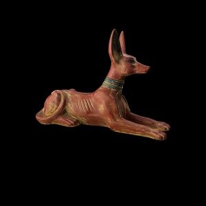 Basalt Stone Anubis Statue: Egyptian God of Afterlife - Image 4